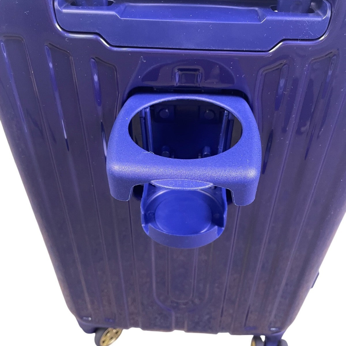 Triforce Unisex Blue Aluminum 2-Piece Luggage Set With Spinner Wheels & TSA Lock