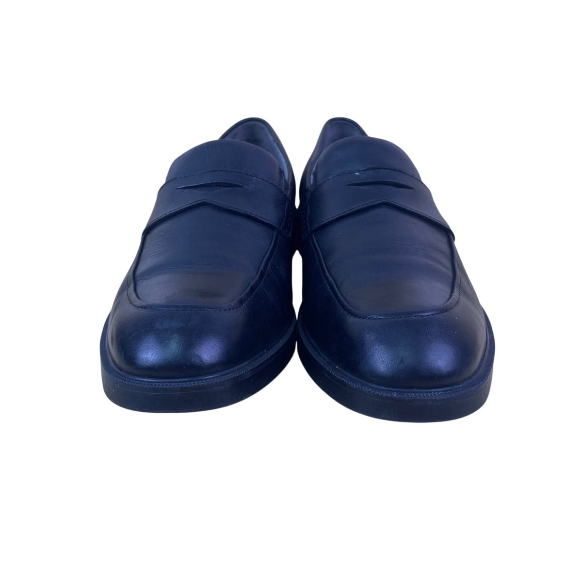 Johnston & Murphy Men’s Black Leather Dual Width XC4 Foam Penny Loafers Size 9M