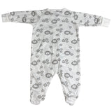 Gerber Toddler Baby Gray and White Jumpsuit 3 Piece Set Sz 0M