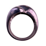 Sterling Silver 925 Womens Modern Twisted Design Ring Polished Finish Size 7