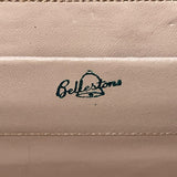 Vintage Bellestone Women’s Brown Croc Embossed Leather W Accessories Satchel Bag