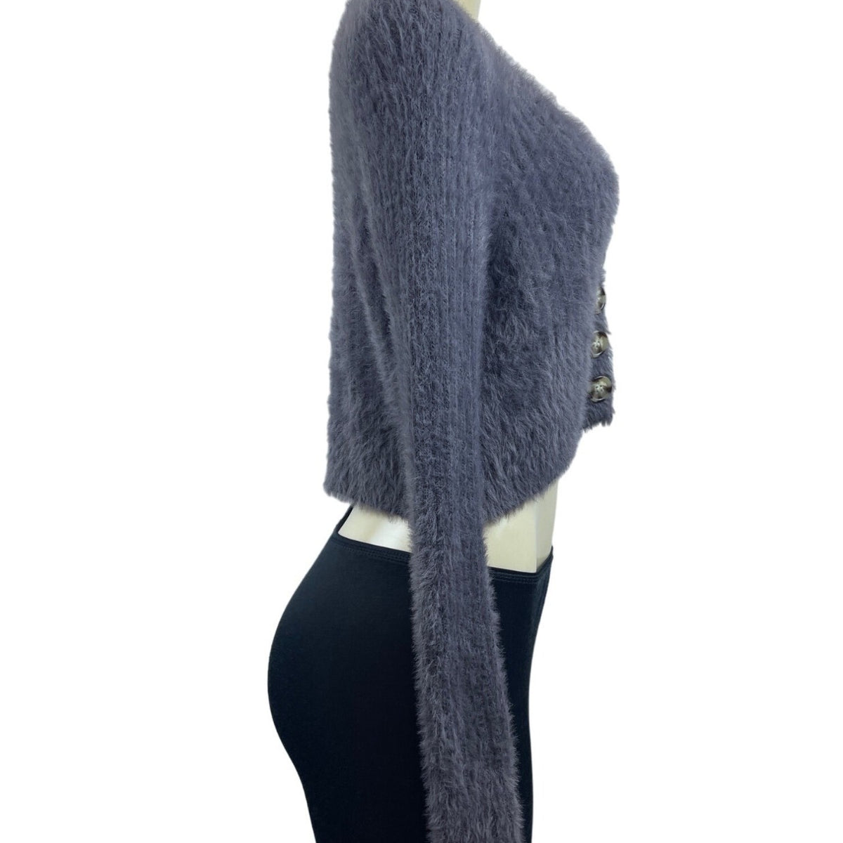 Sky and Sparrow Women’s Grey Cardigan Sweater Sz S