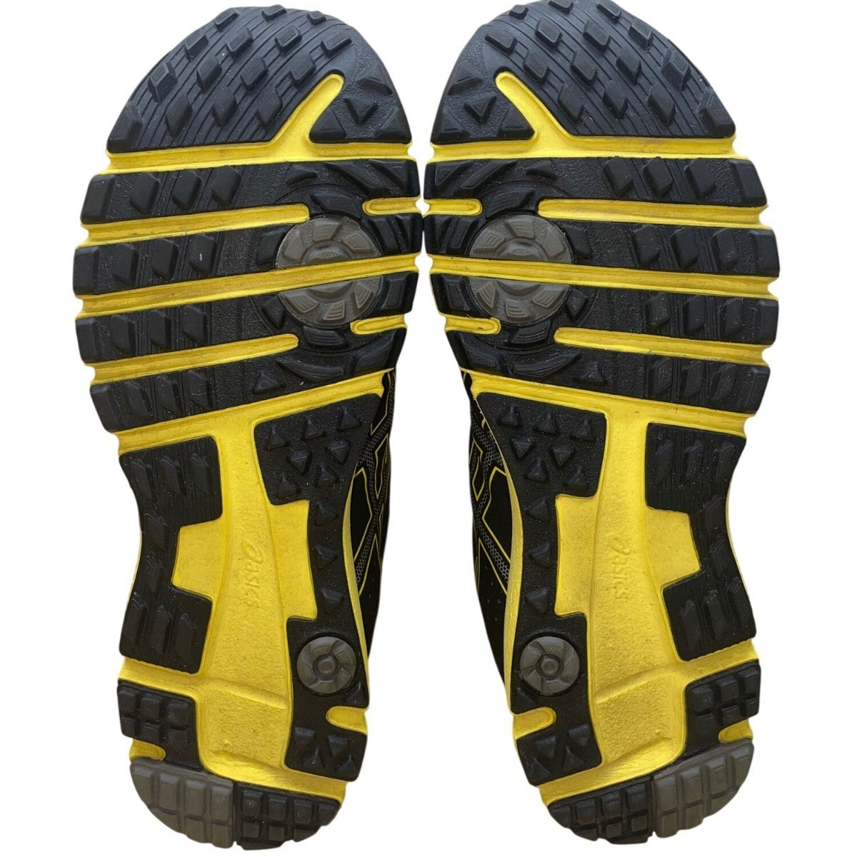 Asics Men's Gray & Yellow Mesh Gel-Matchplay 33 Non-Cleat Golf Shoes Size 12