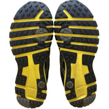 Asics Men's Gray & Yellow Mesh Gel-Matchplay 33 Non-Cleat Golf Shoes Size 12