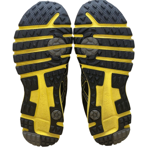 Asics Men's Gray & Yellow Mesh Gel-Matchplay 33 Non-Cleat Golf Shoes Size 12