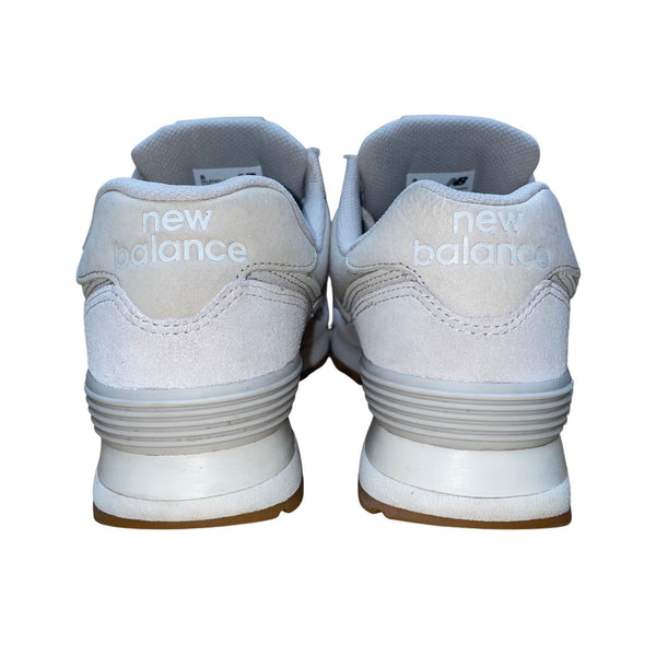 New Balance Women’s White Suede ENCAP 574 Casual Retro Sneakers Size 7