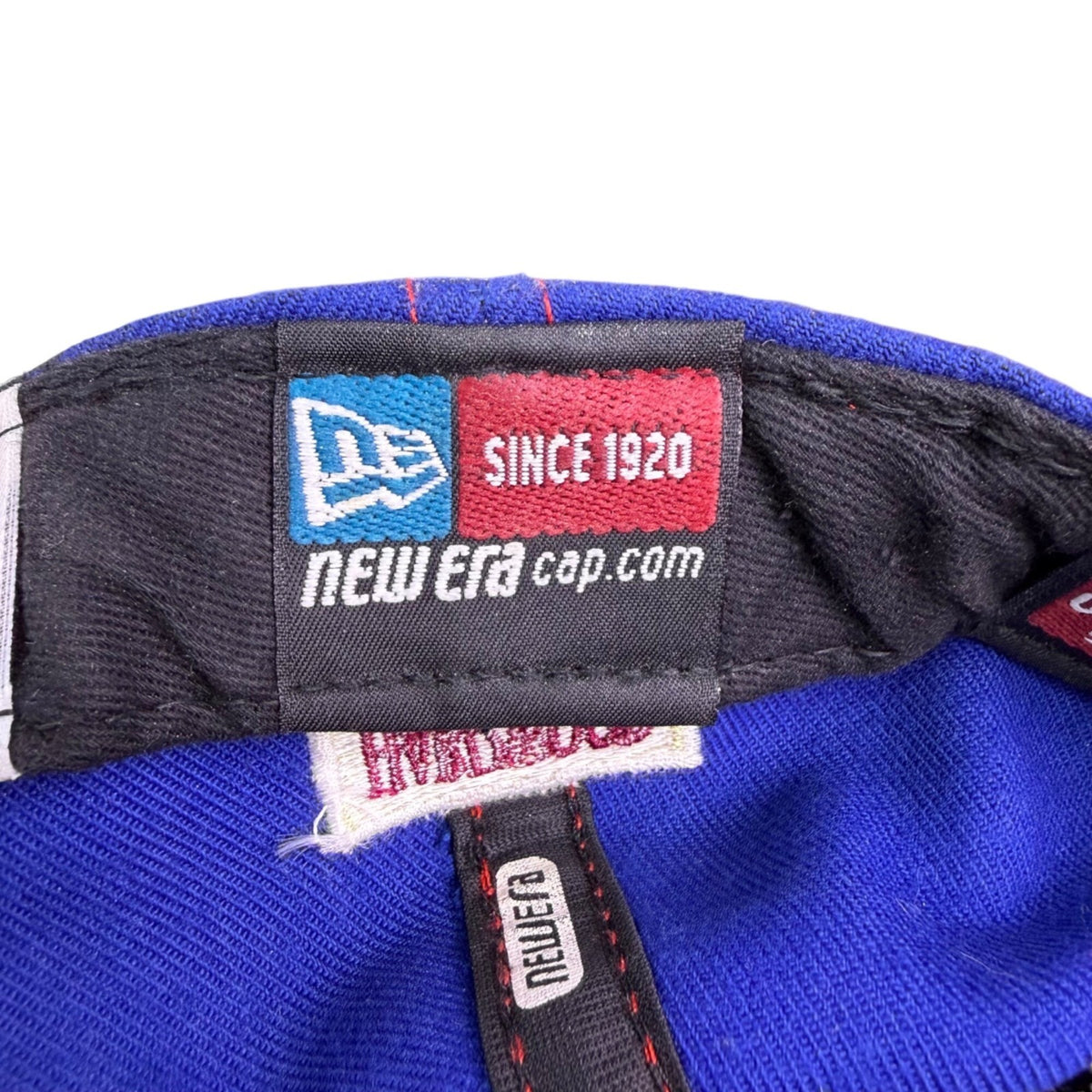 New Era Mens Blue Multi-Color 59Fifty Hardwood Classics Basketball Cap 7 1/8 Fit