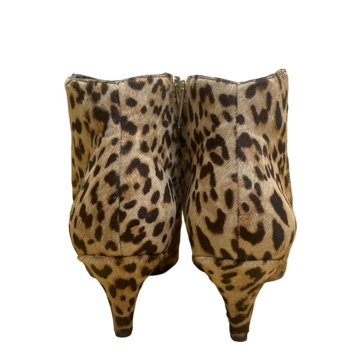Sam Edelman Women’s Leopard Print Kinsey Leather Pointed Toe Ankle Boots Size 7