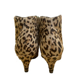 Sam Edelman Women’s Leopard Print Kinsey Leather Pointed Toe Ankle Boots Size 7