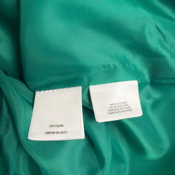 Albert Nipon Womens Green Dress & Jacket Set Elegant Formal Outfit Size 4