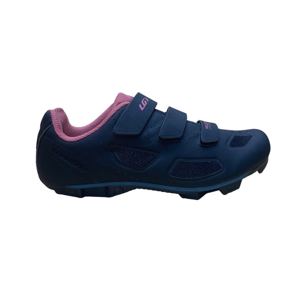 Louis Garneau Women's Black & Pink Multi Air Flex II cycling Cleat shoes Size 10