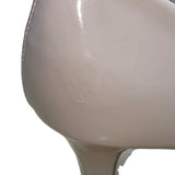 Comfort Plus By Predictions Women’s Nude Patent Leather Closed-Toe Heels Sz 8.5W