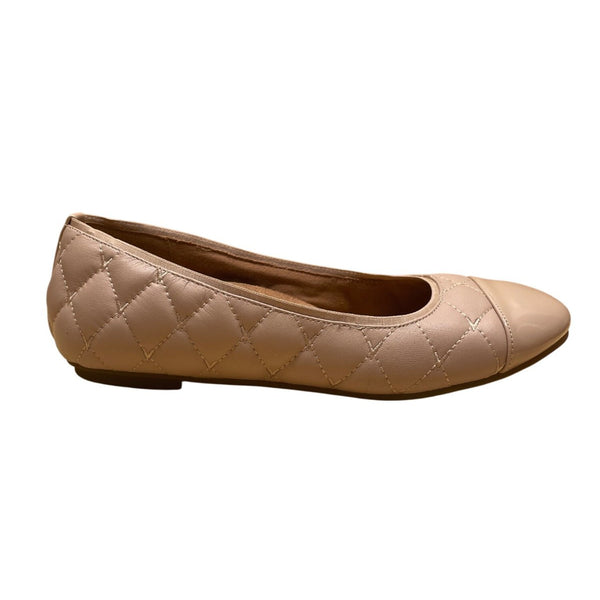 Women’s Pink Quilted Orthotic Support Desiree Ballet Flats US 7.5
