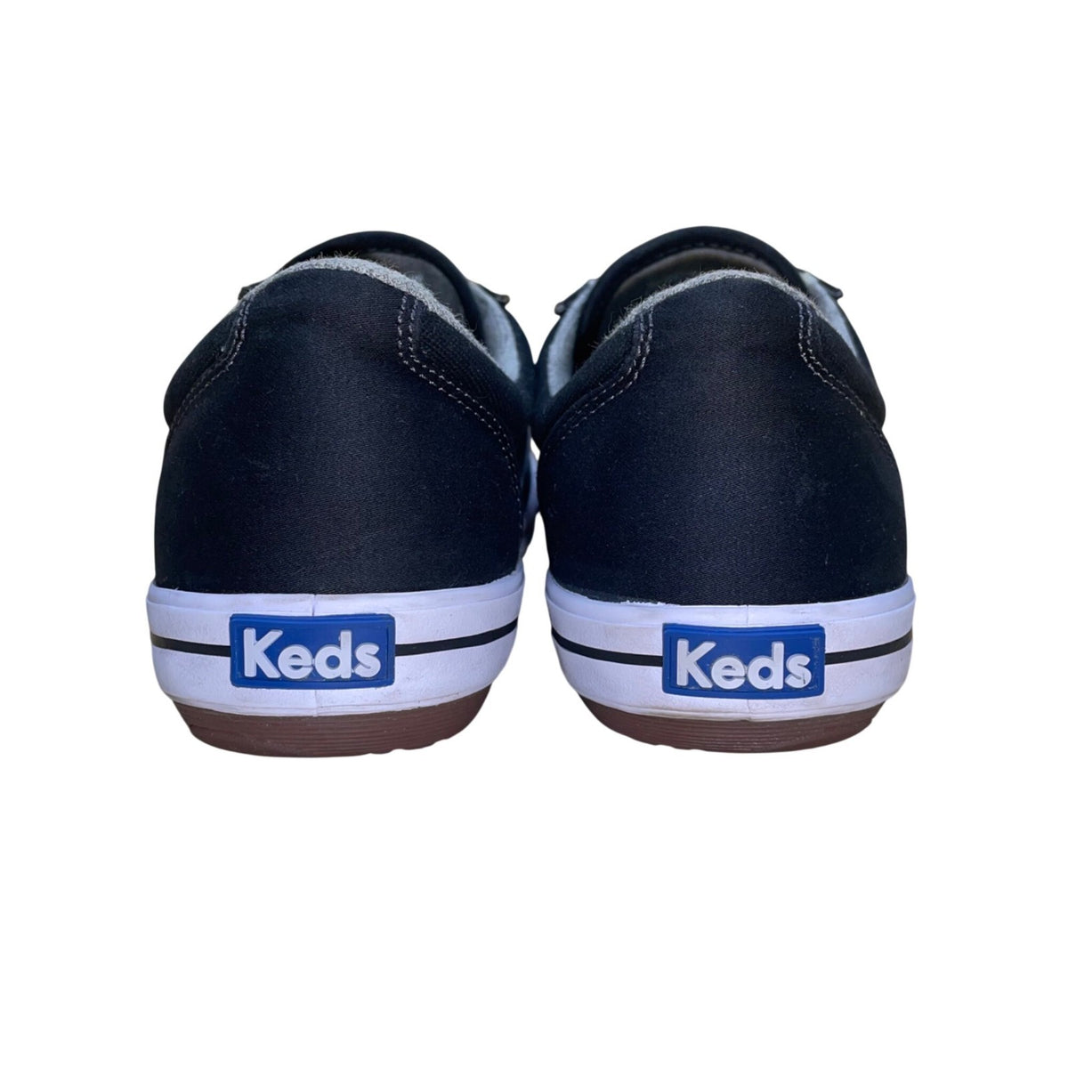 Keds Women’s Blue Navy Canvas Ortholite Insoles Lace-Up Sneakers Size 7