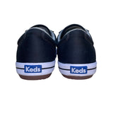 Keds Women’s Blue Navy Canvas Ortholite Insoles Lace-Up Sneakers Size 7