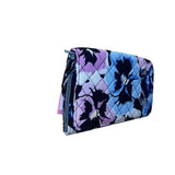 Vera Bradley Women’s Black Multicolor Quilted Floral Design RFID Trifold Wallet