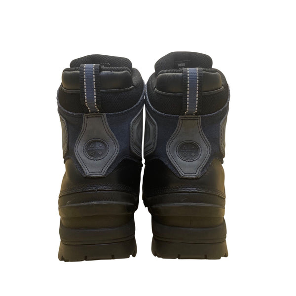 Lands’ End Men’s Black & Navy Lace Up Waterproof Winter Hiking Boots Size 9.5