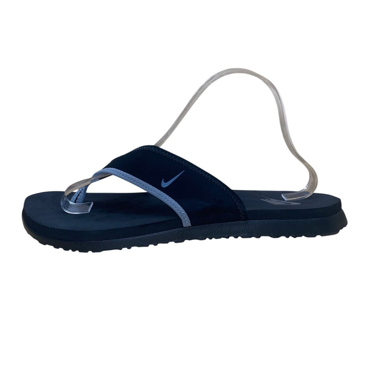 Nike Men’s Charcoal Black & Gray Thong Plus Flip-Flop Sandals Sz 11