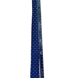 Jos A Bank Mens Blue 100% Silk Necktie Stain Resistant Traveler Geometric Patter