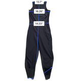 Athleta Womens Black Brooklyn Jumpsuit Sleeveless V-Neck Style Size 6 