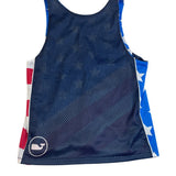 Vineyard Vines Men’s Patriotic Mesh Tank Top With American Flag Sz XS