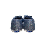 Keds Women’s Silver Glitter With Bow Ballet Flats Size 9.5