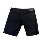 Levis women’s Black Stretch Denim Shorts 511 Slim Fit Casual Style Size 36