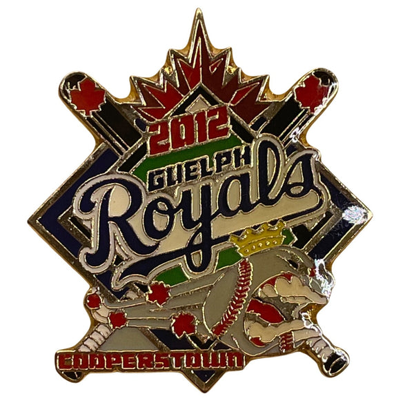 2012 Guelph Royals Cooperstown Baseball Team Pin Collectible