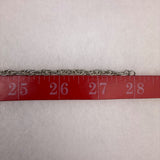 Monet Womens Silver Tone Rope Chain Vintage Necklace