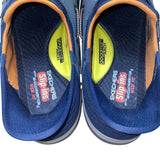 Skechers Men’s Navy Mesh Vegan Slip-Ins Memory Foam Wide Fit Sneakers Size 12