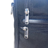 Tumi Men’s Black Ballistic Nylon Zipper Closure Briefcase 2 Way Laptop Bag