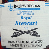 Ingles Buchan Men’s Red Wool Royal Stewart Plaid Necktie Scotland Traditional 3