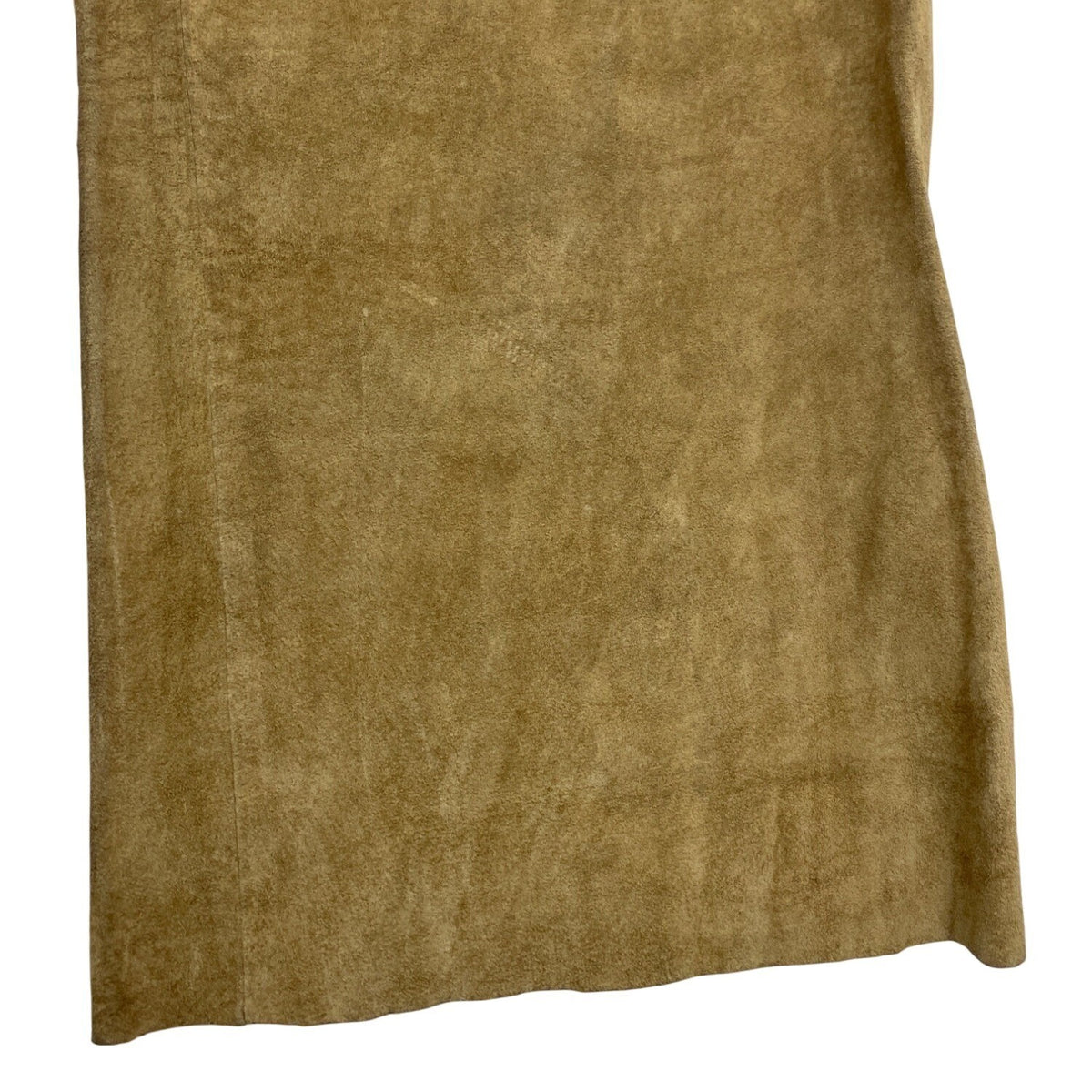 Context Women’s Tan Leather High-Waisted Flared Pants Size 6 - New