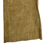 Context Women’s Tan Leather High-Waisted Flared Pants Size 6 - New