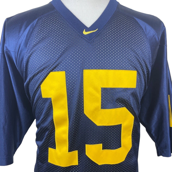 Nike Men's Navy Blue Football Jersey Sz XL