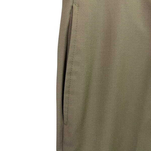 Lauren Ralph Lauren Mens Camel Wool Cashmere Flat-Front Dress Pants Sz 33W / 30L