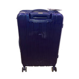 Triforce Navy Blue Telescopic Handle Build-in Scale Allure Collection Luggage