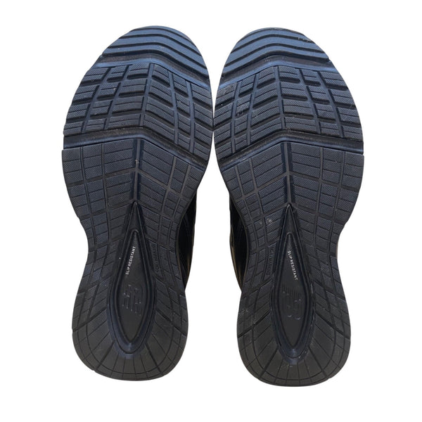 New Balance Unisex Black Leather MX608AB5 Slip-Resistant Work Training Shoes Siz