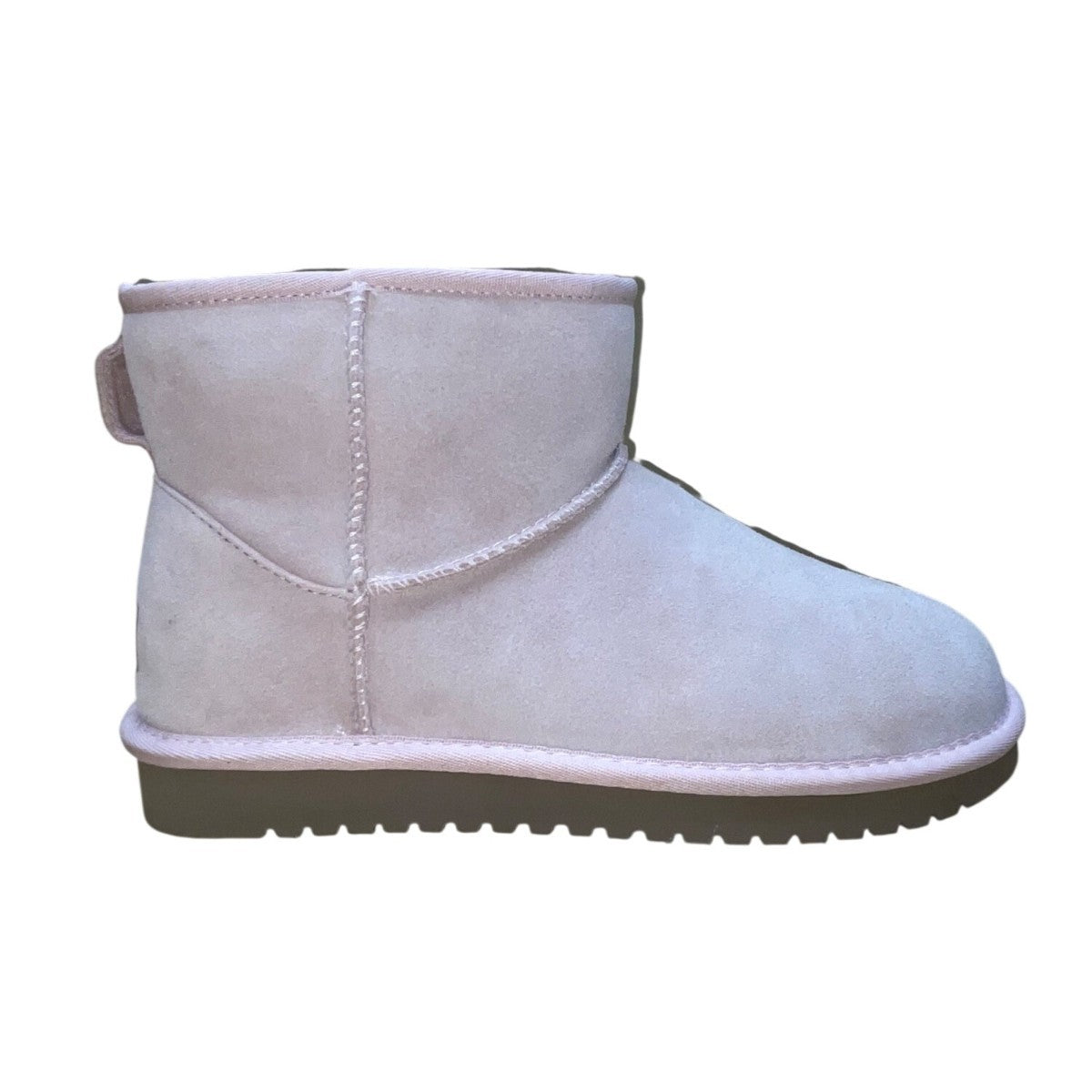 Koolaburra By UGG Women’s Pink Suede And Faux Fur Lining Mini ll Boots Size 9