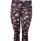 Lululemon Womens Floral Print High-Rise Crop Leggings Size 8