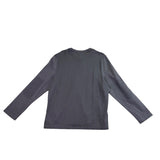 Calvin Klein Mens Medium Grey Cotton V-Neck Liquid Rib Long Sleeve Sweater Sz XL