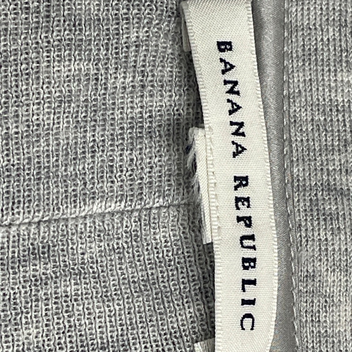 Banana Republic Womens Gray Silk Polyester Blend Button Down Cardigan Sweater