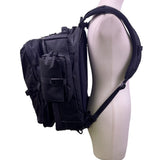 Black Ember Men’s Black Weather Resistant With Accessories Citadel R2 Backpack