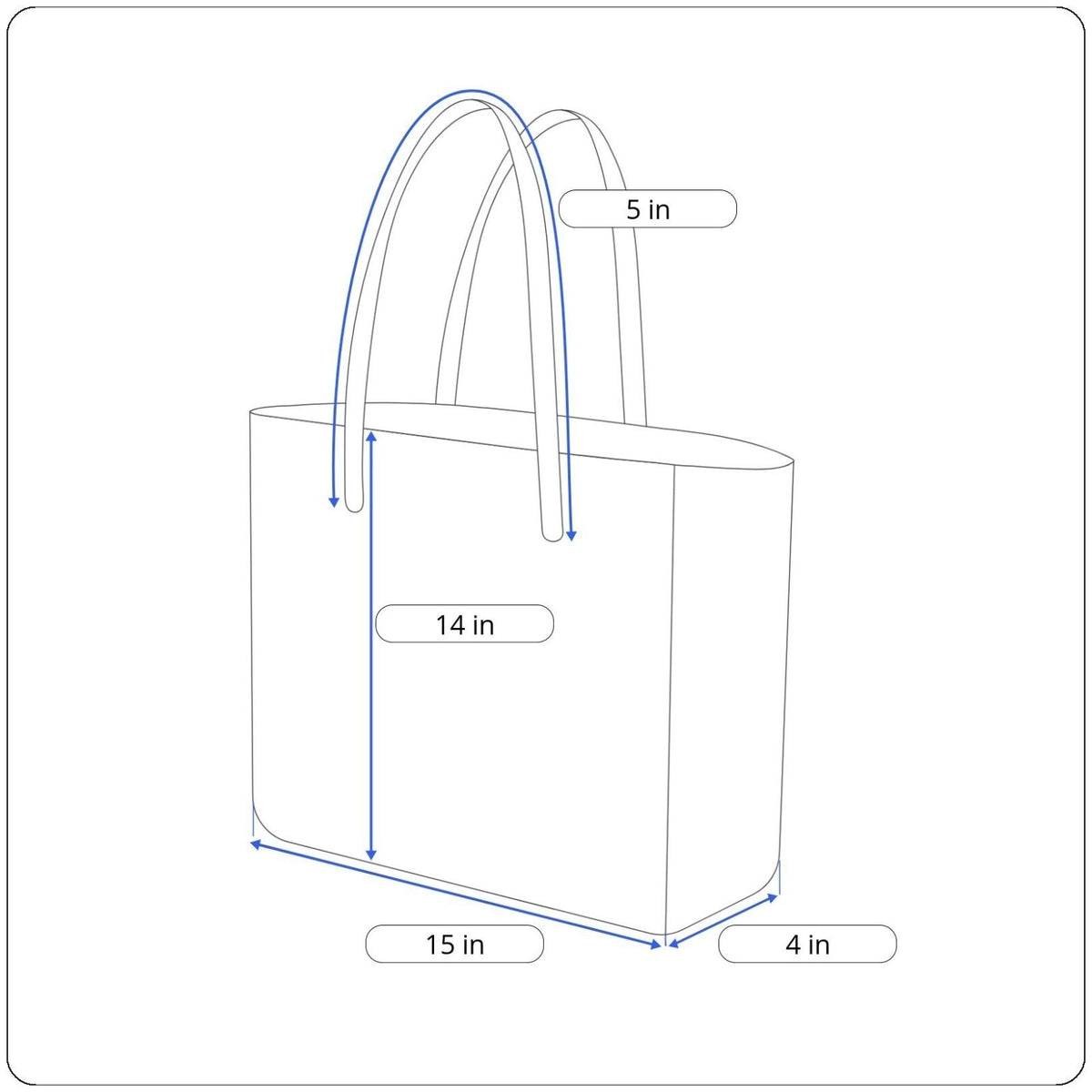 Handcrafted Women's Blue Wool Bamboo Handle Satchel Bag Sz M