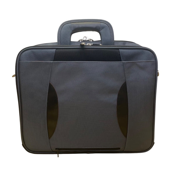 Targus Men’s Blue Nylon With Multiple Compartments Slim Briefcase Laptop Bag