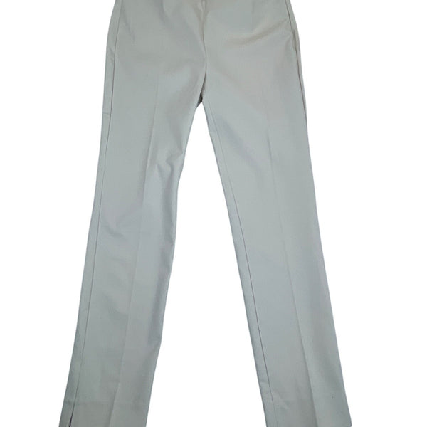 Talbots Womens Beige Cotton Blend Chatham Ankle Pants Size 0 Petite - New
