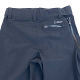 L.L. Bean Mens Black Snow Pants Adjustable Waist All-Weather Insulated Sz M