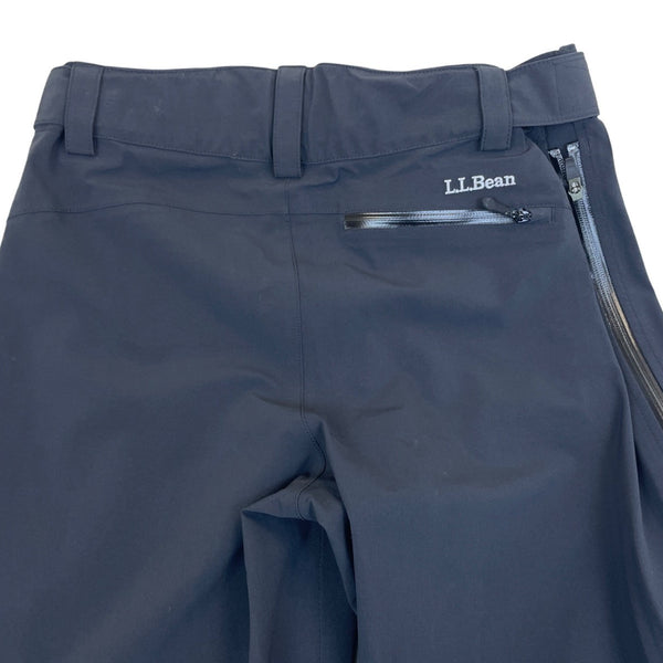 L.L. Bean Mens Black Snow Pants Adjustable Waist All-Weather Insulated Sz M
