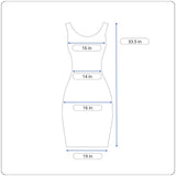 NSR Womens Blue Strappy Sundress Medium Made In China New With Tags New