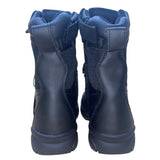 Rothco Men’s Black Tactical Side-Zip Leather & Nylon Forced Entry Boots Size 8.5